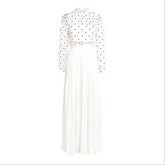 Self-Portrait Daisy Lace Maxi Dress - Picture 2 of 16